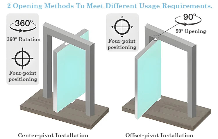 Modern Aluminum Front Door with Frosted Glass, High-Security Exterior Entry Door, Custom Design for Residential Villa