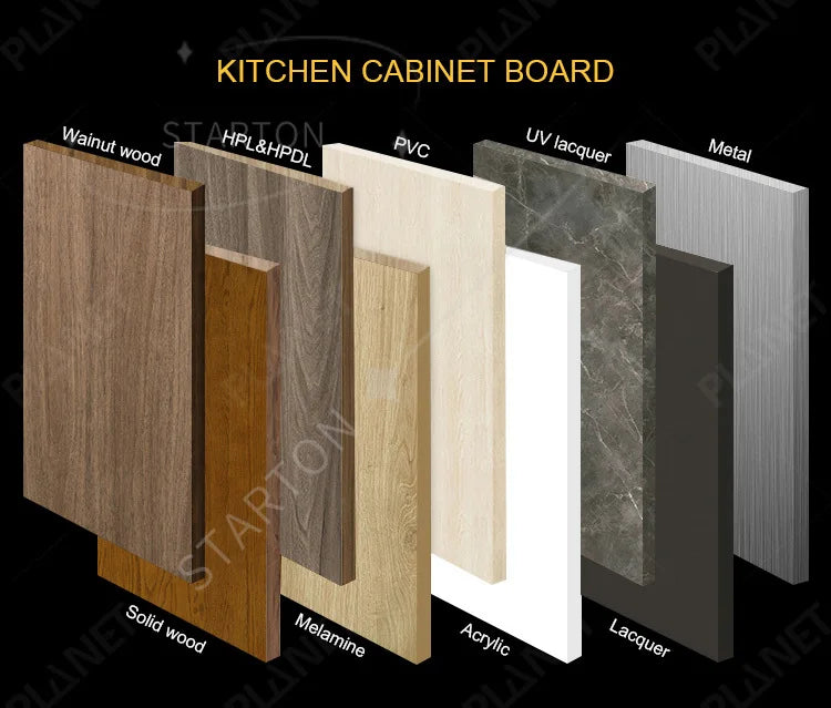 American Style Custom Design Solid Wood Kitchen Cabinet with Factory Price