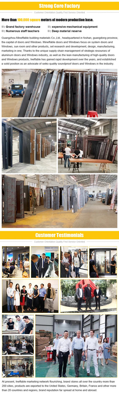 Customized door service, Heavy Duty Theft Proof Waterproof Main Double iron Door Designs For Houses Double Front Doors